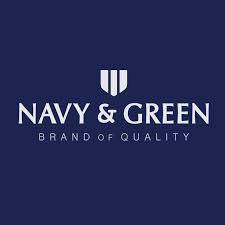 navy & green